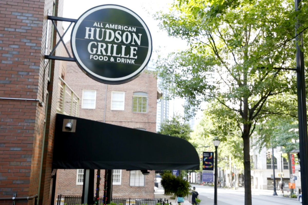 Hudson Grille exterior and sign